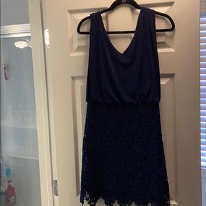 Laundry navy cocktail dress